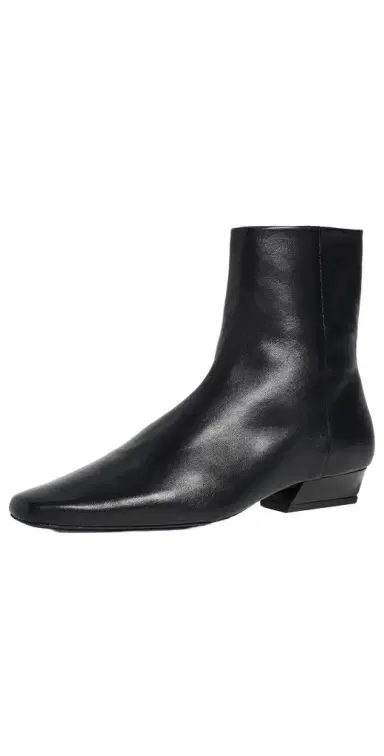Staud Wally Flat Ankle Boots Black | Thumbnail 1 Staud Wally Flat Ankle Boots Black | Thumbnail 1
