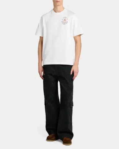 Casablanca Casa Way Cotton Crewneck T-Shirt | Thumbnail 2 Casablanca Casa Way Cotton Crewneck T-Shirt | Thumbnail 2