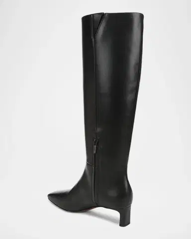 Vince 45mm Lilith Leather Wide Calf Knee-High Boots | Thumbnail 3 Vince 45mm Lilith Leather Wide Calf Knee-High Boots | Thumbnail 3