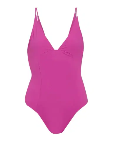 Ulla Johnson Alba Deep V One-Piece Swimsuit | Thumbnail 1 Ulla Johnson Alba Deep V One-Piece Swimsuit | Thumbnail 1