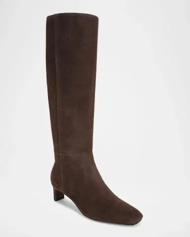 Vince 45mm Lilith Suede Wide Calf Knee-High Boots | Thumbnail 2 Vince 45mm Lilith Suede Wide Calf Knee-High Boots | Thumbnail 2