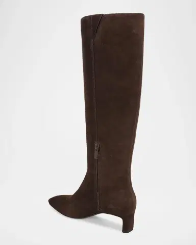 Vince 45mm Lilith Suede Wide Calf Knee-High Boots | Thumbnail 3 Vince 45mm Lilith Suede Wide Calf Knee-High Boots | Thumbnail 3
