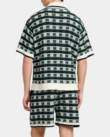 Casablanca Mosaic Cotton Knit Shirt | Thumbnail 3 Casablanca Mosaic Cotton Knit Shirt | Thumbnail 3