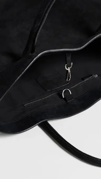 LIÉ STUDIO The Grace Tote Black Suede One Size | Thumbnail 6 LIÉ STUDIO The Grace Tote Black Suede One Size | Thumbnail 6