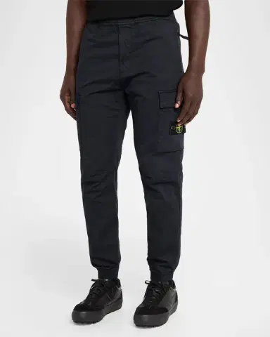 Stone Island Men's Stretch Pull-On Cargo Pants | Thumbnail 4 Stone Island Men's Stretch Pull-On Cargo Pants | Thumbnail 4