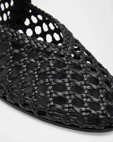 Zimmermann Alchemy Woven Leather Ballerina Flats | Thumbnail 5 Zimmermann Alchemy Woven Leather Ballerina Flats | Thumbnail 5