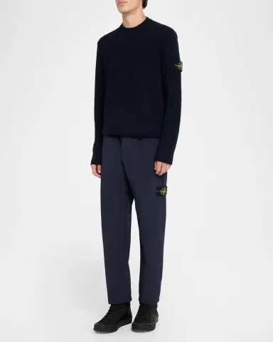 Stone Island Men's Stretch Polyester Pull-On Pants | Thumbnail 2 Stone Island Men's Stretch Polyester Pull-On Pants | Thumbnail 2