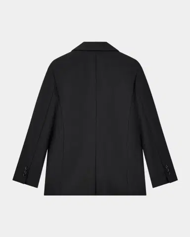 Emporio Armani Single-Breasted Stretch Cady Jacket | Thumbnail 5 Emporio Armani Single-Breasted Stretch Cady Jacket | Thumbnail 5