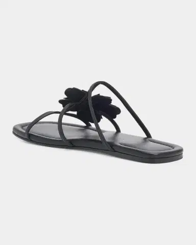Zimmermann Belara Flower-Appliqué Leather Sandals | Thumbnail 4 Zimmermann Belara Flower-Appliqué Leather Sandals | Thumbnail 4