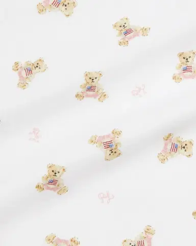 Ralph Lauren Baby Girl's 2-Piece American Flag Polo Bear Bodysuit Set | Thumbnail 3 Ralph Lauren Baby Girl's 2-Piece American Flag Polo Bear Bodysuit Set | Thumbnail 3