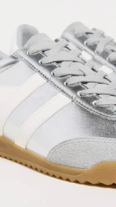 Gola Torpedo Glimmer Sneakers Silver/Off White | Thumbnail 6 Gola Torpedo Glimmer Sneakers Silver/Off White | Thumbnail 6