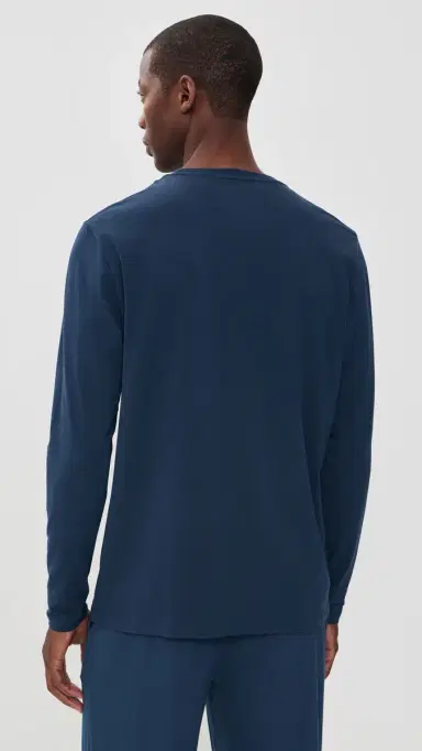 Tommy John econd kin Long Sleeve Crewneck Dress Blues | Thumbnail 3 Tommy John econd kin Long Sleeve Crewneck Dress Blues | Thumbnail 3