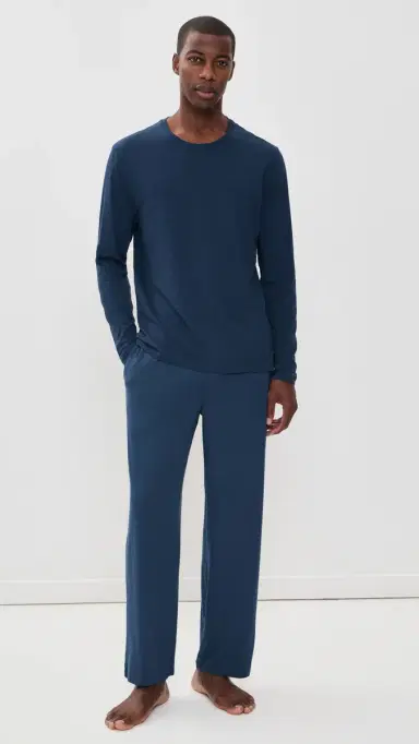 Tommy John econd kin Long Sleeve Crewneck Dress Blues | Thumbnail 5 Tommy John econd kin Long Sleeve Crewneck Dress Blues | Thumbnail 5