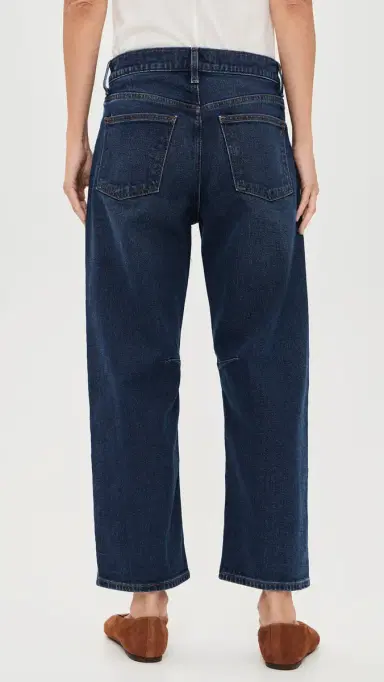 Madewell Darted Petite Barrel Jeans | Thumbnail 3 Madewell Darted Petite Barrel Jeans | Thumbnail 3