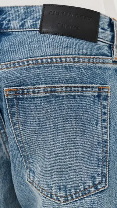 Frame The Pixie Gray Jeans Rapture Rapt | Thumbnail 6 Frame The Pixie Gray Jeans Rapture Rapt | Thumbnail 6