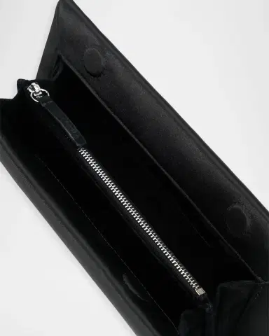 Staud Muse Satin Clutch | Thumbnail 4 Staud Muse Satin Clutch | Thumbnail 4