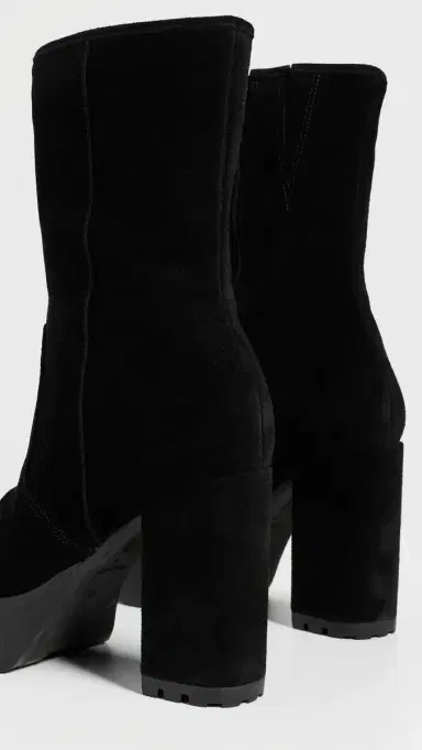 Cinq à Sept Marley Suede Lug Sole Platform Boots Black | Thumbnail 4 Cinq à Sept Marley Suede Lug Sole Platform Boots Black | Thumbnail 4