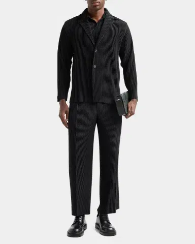 Homme Plissé Issey Miyake Pleated Knit Blazer | Thumbnail 2 Homme Plissé Issey Miyake Pleated Knit Blazer | Thumbnail 2