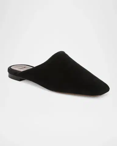 Vince Dakota II Velvet Mules | Thumbnail 2 Vince Dakota II Velvet Mules | Thumbnail 2