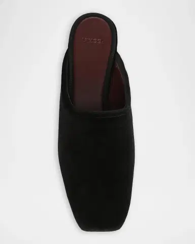 Vince Dakota II Velvet Mules | Thumbnail 4 Vince Dakota II Velvet Mules | Thumbnail 4
