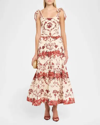 Alice + Olivia Haven Flared Maxi Dress | Thumbnail 2 Alice + Olivia Haven Flared Maxi Dress | Thumbnail 2