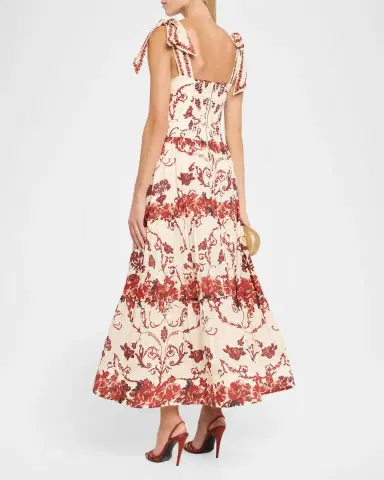 Alice + Olivia Haven Flared Maxi Dress | Thumbnail 3 Alice + Olivia Haven Flared Maxi Dress | Thumbnail 3