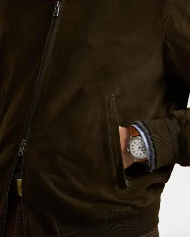 Polo Ralph Lauren Charleton Suede Bomber Jacket | Thumbnail 5 Polo Ralph Lauren Charleton Suede Bomber Jacket | Thumbnail 5