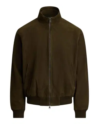 Polo Ralph Lauren Charleton Suede Bomber Jacket | Thumbnail 1 Polo Ralph Lauren Charleton Suede Bomber Jacket | Thumbnail 1