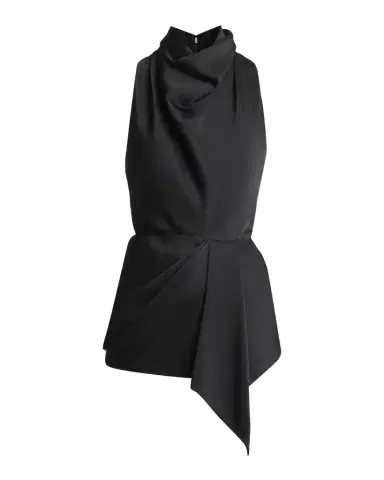 Givenchy Draped Satin Sleeveless Asymmetric Top | Thumbnail 1 Givenchy Draped Satin Sleeveless Asymmetric Top | Thumbnail 1