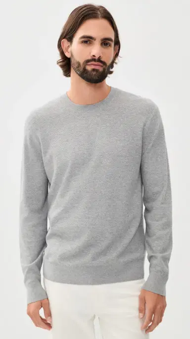 Theory Riland Light Bilen Crewneck | Thumbnail 2 Theory Riland Light Bilen Crewneck | Thumbnail 2