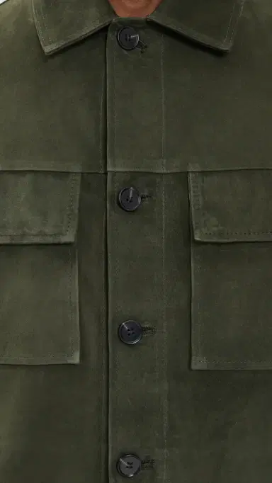 ARMA Mexlamb Suede Jacket Dark Green | Thumbnail 6 ARMA Mexlamb Suede Jacket Dark Green | Thumbnail 6