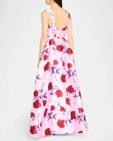 Rebecca Vallance Melora Floral Ball Gown | Thumbnail 3 Rebecca Vallance Melora Floral Ball Gown | Thumbnail 3