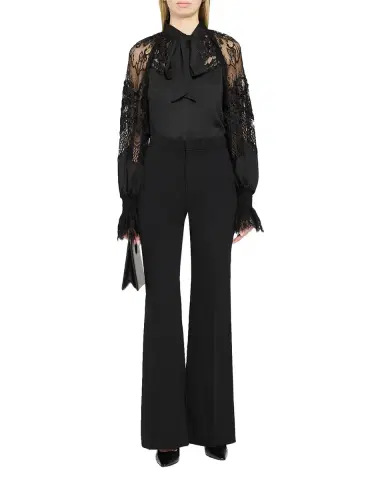 Ungaro Thea Lace-Inset Scarf Blouse | Thumbnail 6 Ungaro Thea Lace-Inset Scarf Blouse | Thumbnail 6