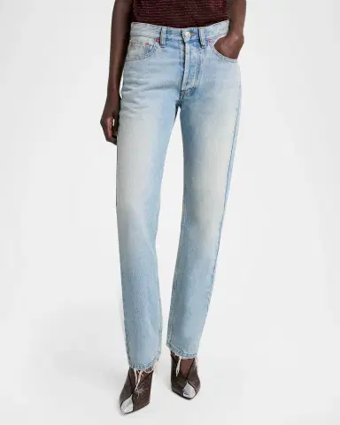 Isabel Marant Daya Straight-Leg Jeans | Thumbnail 4 Isabel Marant Daya Straight-Leg Jeans | Thumbnail 4