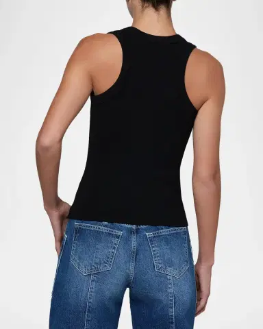 L'Agence Shania Racerback Tank Top | Thumbnail 3 L'Agence Shania Racerback Tank Top | Thumbnail 3