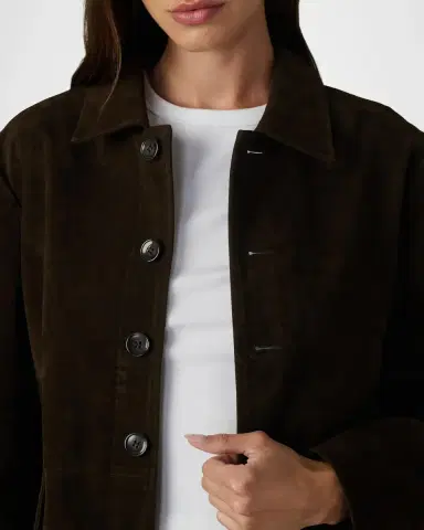 Joe's Jeans The Vegan Suede Chore Jacket | Thumbnail 5 Joe's Jeans The Vegan Suede Chore Jacket | Thumbnail 5