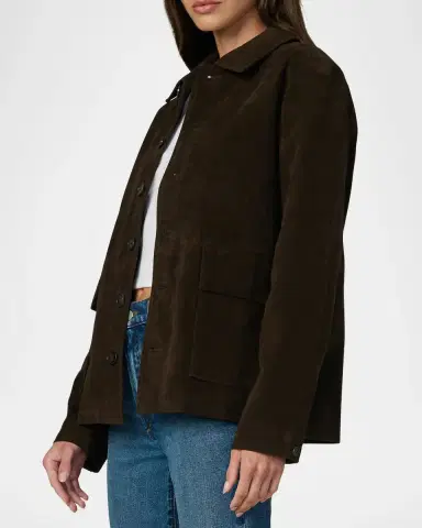 Joe's Jeans The Vegan Suede Chore Jacket | Thumbnail 6 Joe's Jeans The Vegan Suede Chore Jacket | Thumbnail 6