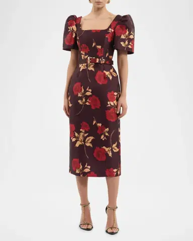 Rebecca Vallance Melora Floral Ball Gown | Thumbnail 2 Rebecca Vallance Melora Floral Ball Gown | Thumbnail 2