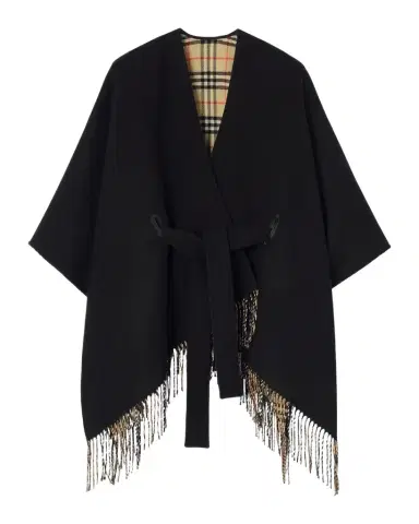 Burberry Tay Wool Cape | Thumbnail 1 Burberry Tay Wool Cape | Thumbnail 1