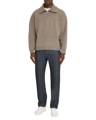 Frame Retro Polo Sweater | Thumbnail 6 Frame Retro Polo Sweater | Thumbnail 6