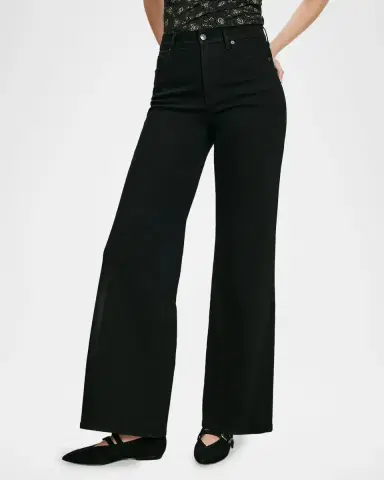Veronica Beard Taylor Stretch Denim Wide-Leg Jeans | Thumbnail 4 Veronica Beard Taylor Stretch Denim Wide-Leg Jeans | Thumbnail 4
