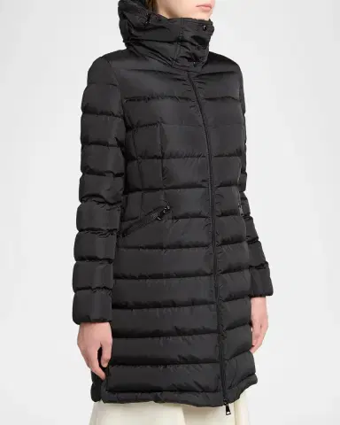 Moncler Hirma Hooded Long Down Jacket | Thumbnail 4 Moncler Hirma Hooded Long Down Jacket | Thumbnail 4