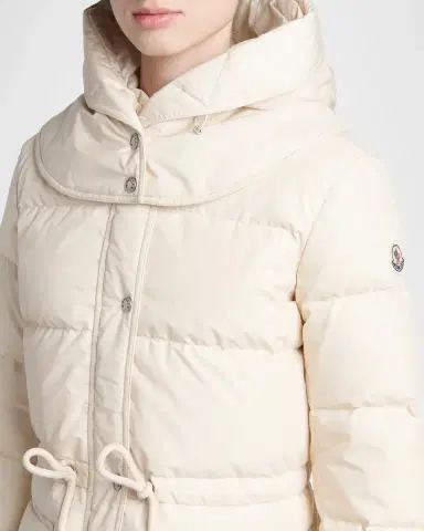 Moncler Pic Hooded Long Down Jacket | Thumbnail 5 Moncler Pic Hooded Long Down Jacket | Thumbnail 5