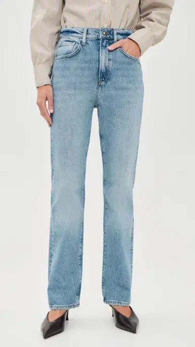 Favorite Daughter The Petite Shortie Valentina Boot Jeans Geneva | Thumbnail 2 Favorite Daughter The Petite Shortie Valentina Boot Jeans Geneva | Thumbnail 2