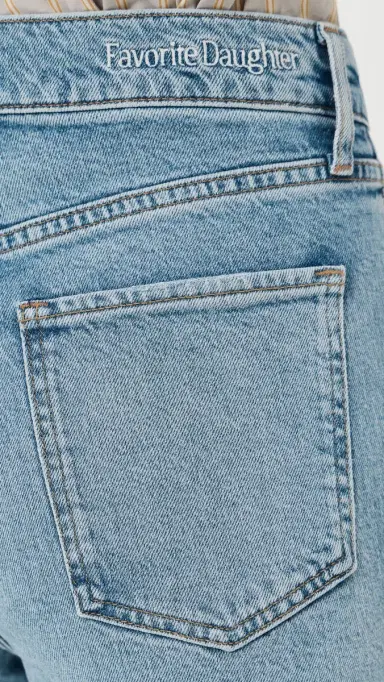 Favorite Daughter The Petite Shortie Valentina Boot Jeans Geneva | Thumbnail 6 Favorite Daughter The Petite Shortie Valentina Boot Jeans Geneva | Thumbnail 6