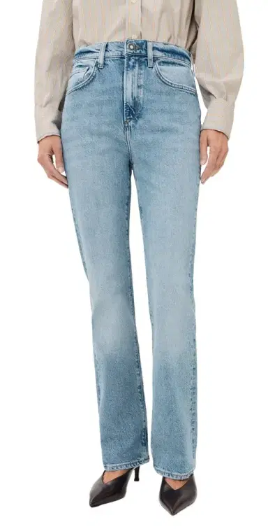 Favorite Daughter The Petite Shortie Valentina Boot Jeans Geneva | Thumbnail 1 Favorite Daughter The Petite Shortie Valentina Boot Jeans Geneva | Thumbnail 1