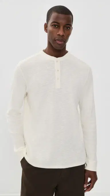 Billy Reid Slub Tuck Henley | Thumbnail 2 Billy Reid Slub Tuck Henley | Thumbnail 2