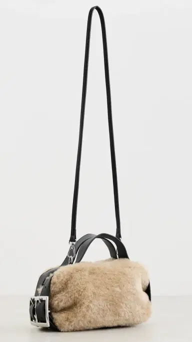 Simone Rocha Mini Faux Fur Biker Belt Bag | Thumbnail 4 Simone Rocha Mini Faux Fur Biker Belt Bag | Thumbnail 4