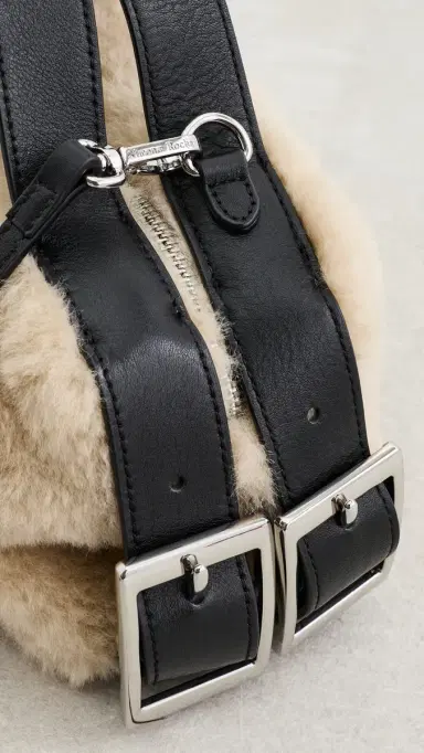 Simone Rocha Mini Faux Fur Biker Belt Bag | Thumbnail 5 Simone Rocha Mini Faux Fur Biker Belt Bag | Thumbnail 5