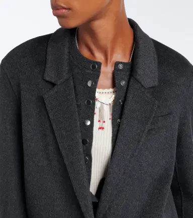 Isabel Marant Clesa wool and cashmere coat | Thumbnail 6 Isabel Marant Clesa wool and cashmere coat | Thumbnail 6